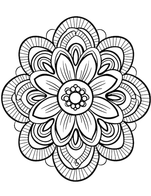 Páginas para colorear circunscritas para adultos Artículo 5
