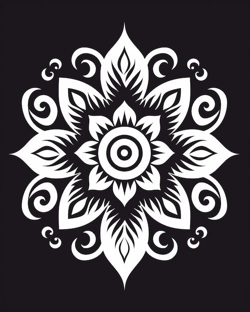 Páginas para colorear de estilo Mandala