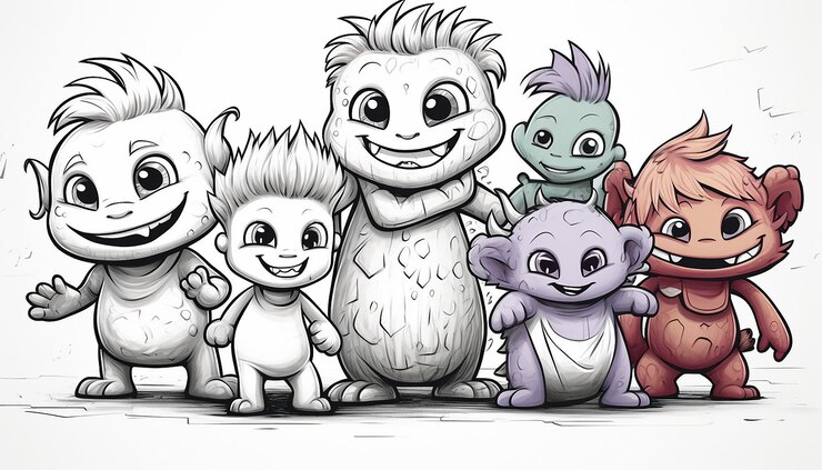 Foto páginas para colorear para niños de 5 años sobre the planet pals eco adventure