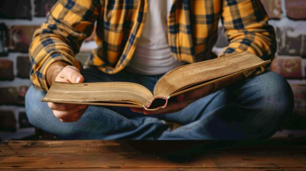 Foto páginas da sabedoria celebração do dia mundial do livro