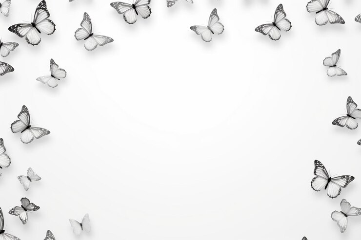 Foto páginas para colorir borboleta fundo e espaço de cópia