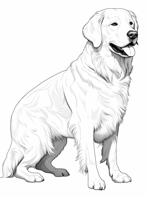 Desenho de cachorro azul para colorir