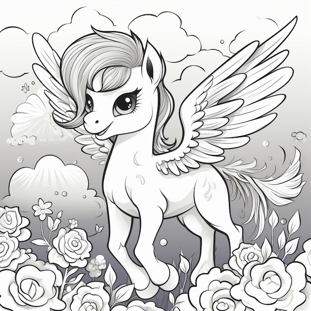 Desenhos de My Little Pony para colorir - Páginas para impressão