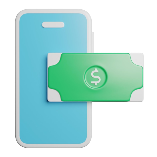 Pago móvil Transferencia de dinero digital a través de teléfono inteligente