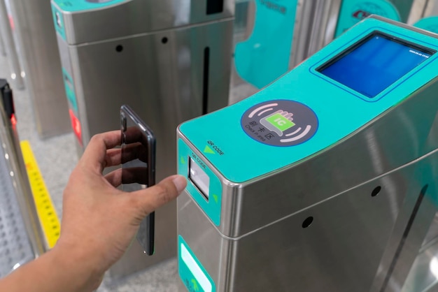 Pago móvil para viajes en metro