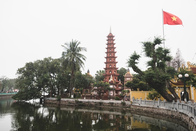 Pagoda de Hanoi Vietnam