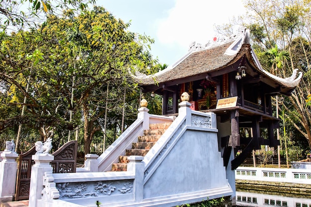 Pagoda de un pilar Hanoi Vietnam