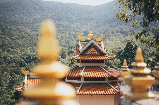 La pagoda de Tailandia