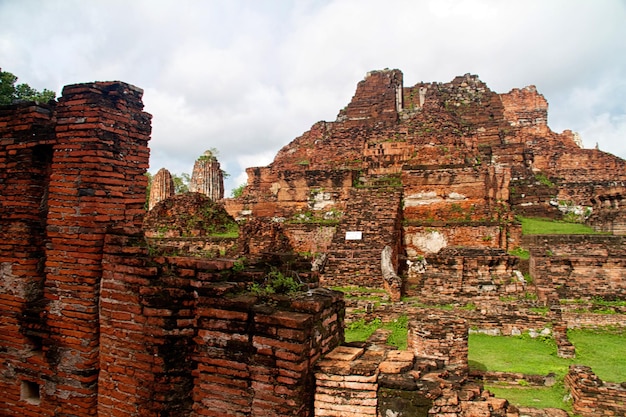 Pagoda en el templo Wat Chaiwattanaram Ayutthaya Tailandia