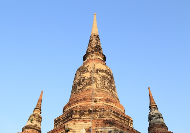 Pagoda en Wat Yai Chaimongkol, Tailandia