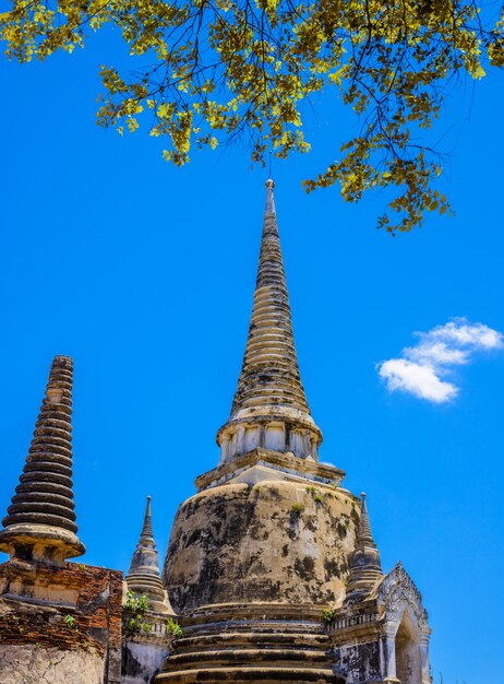 Pagode antigo em wat phrasisanpetch (phra si sanphet).