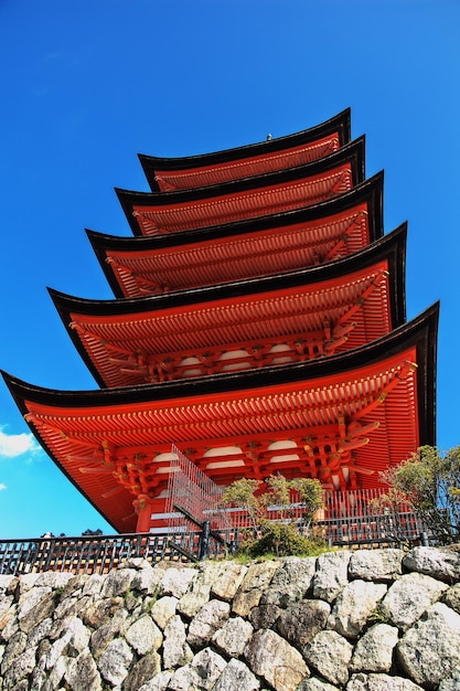 Pagode Goju-no, Insel Miyajima, Japan