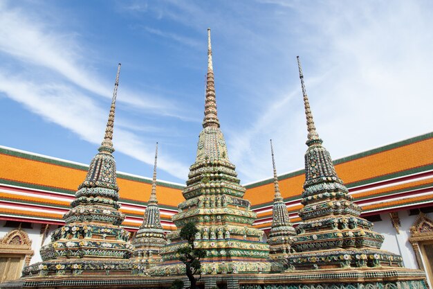 Pagode no templo.