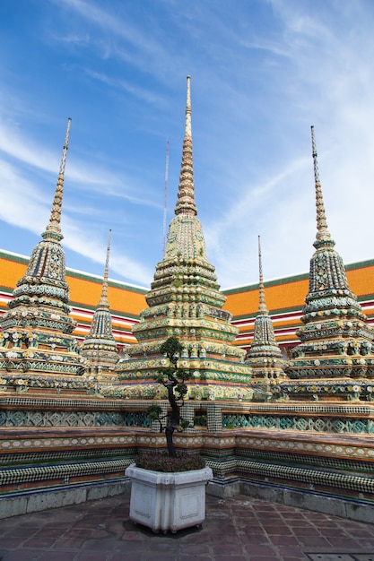 Pagode no templo.