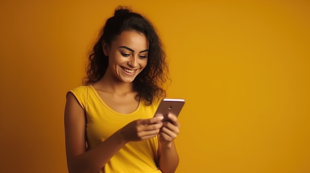 Pagos fáciles Mujeres jóvenes felices hacen compras en Internet usan teléfonos móviles y tarjetas bancarias