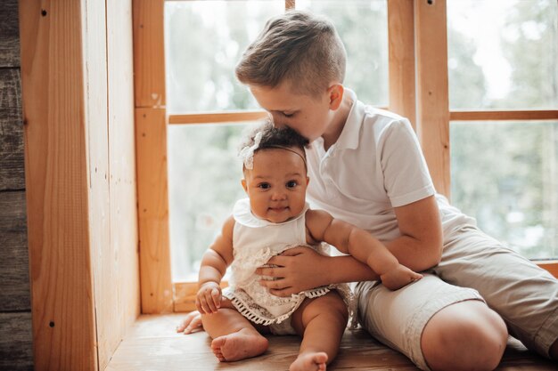 Foto pai e filho.