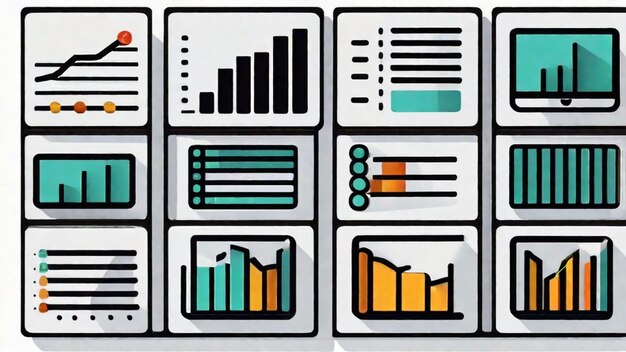 Painéis de dados eficientes para analisar informações