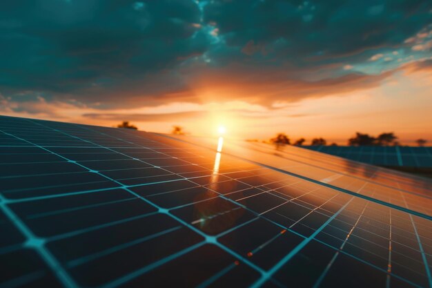 Painéis solares como fonte alternativa sustentável de eletricidade