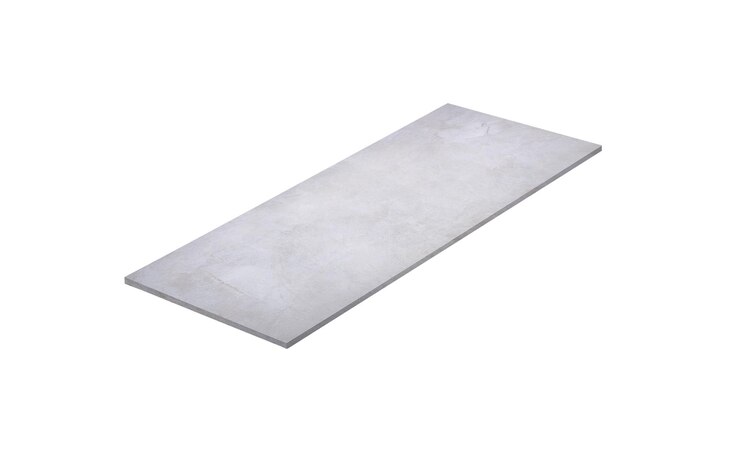 Foto painel de parede de concreto pré-fabricado isolado em fundo branco com caminho de recorte