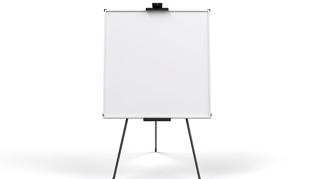 Painel de treinamento e flipchart