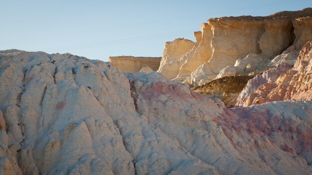 Paint Mines Interpretive Park in der Nähe der Stadt Calhan, Colorado.