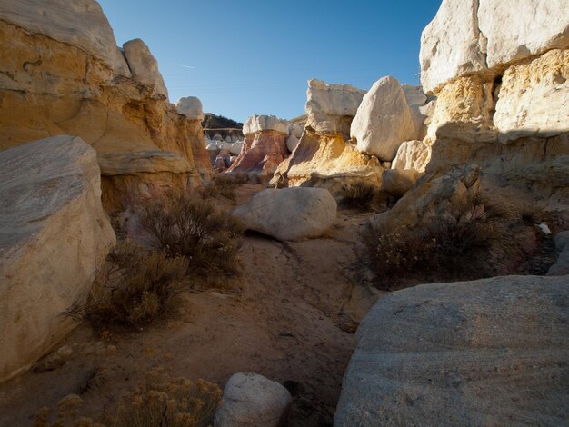 Paint Mines Interpretive Park in der Nähe der Stadt Calhan, Colorado.