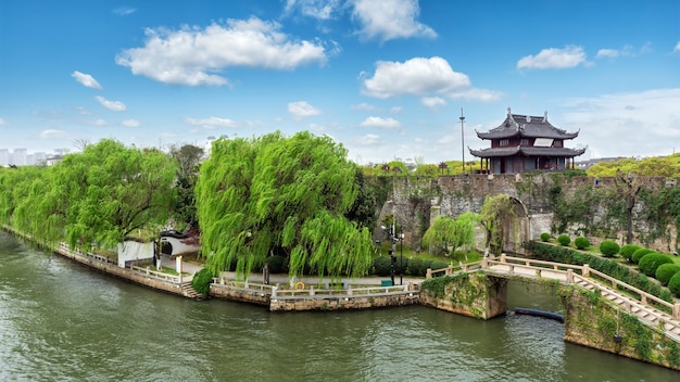 Paisagem arquitetônica de Suzhou Ancient TownxAxA