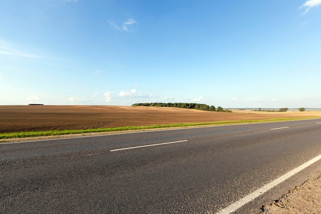 Paisagem com estrada