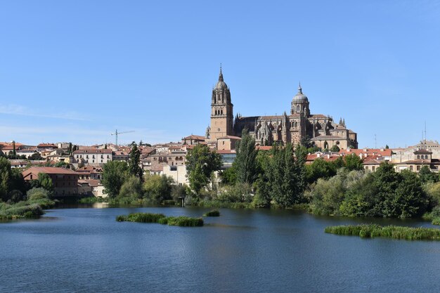 Foto paisagem da catedral de zamora, espanha