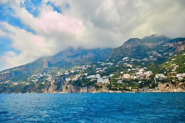 Paisagem da costa de Amalfi