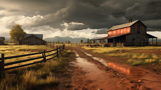 Paisagem da Fazenda Rainy