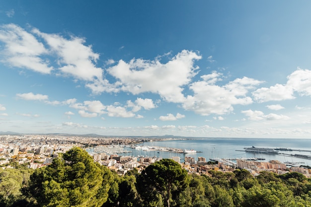 Paisagem da ilha de Maiorca