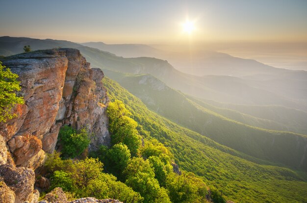 paisagem da montanha