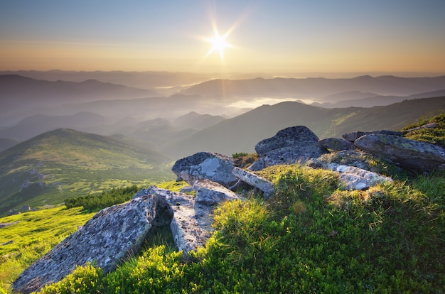 paisagem da montanha