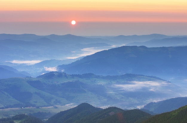 paisagem da montanha