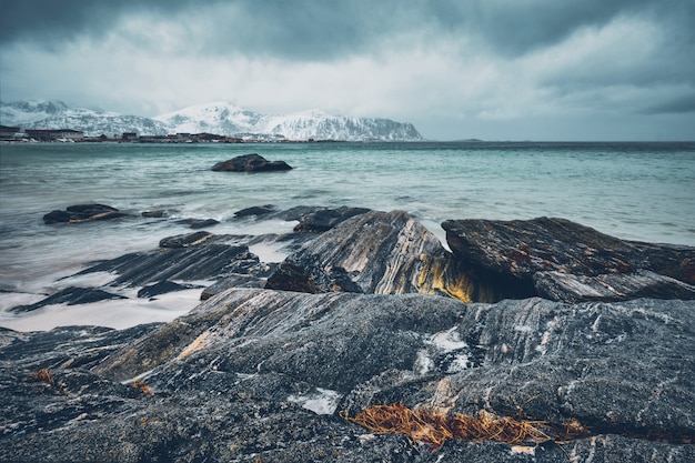 Paisagem das ilhas Lofoten