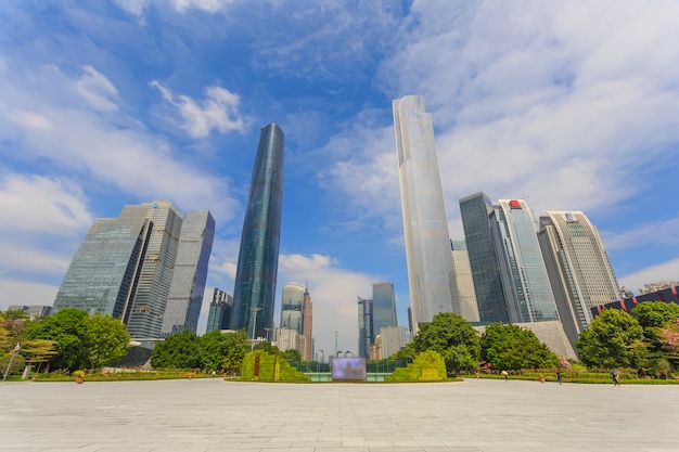 Paisagem de arquitetura urbana