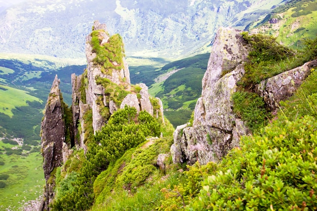 Paisagem de belas montanhas