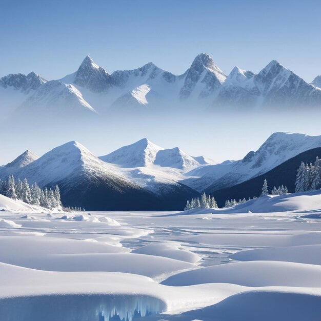 paisagem de inverno