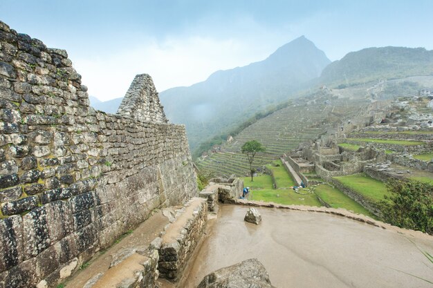 Paisagem de Machu Picchu