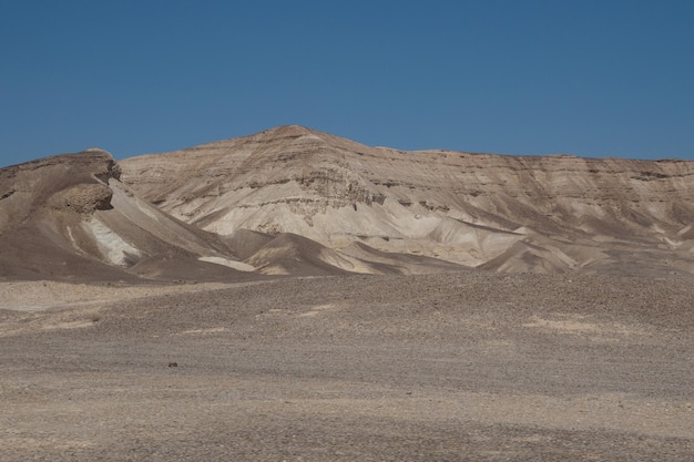 Paisagem de montanha do deserto de pedra de foto de alta qualidade de Israel