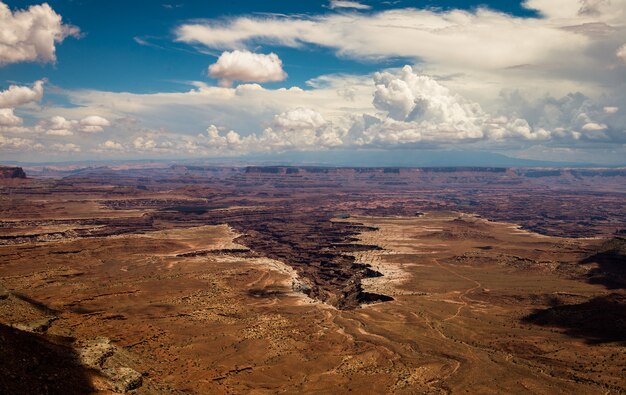 Foto paisagem, de, parque nacional canyonlands