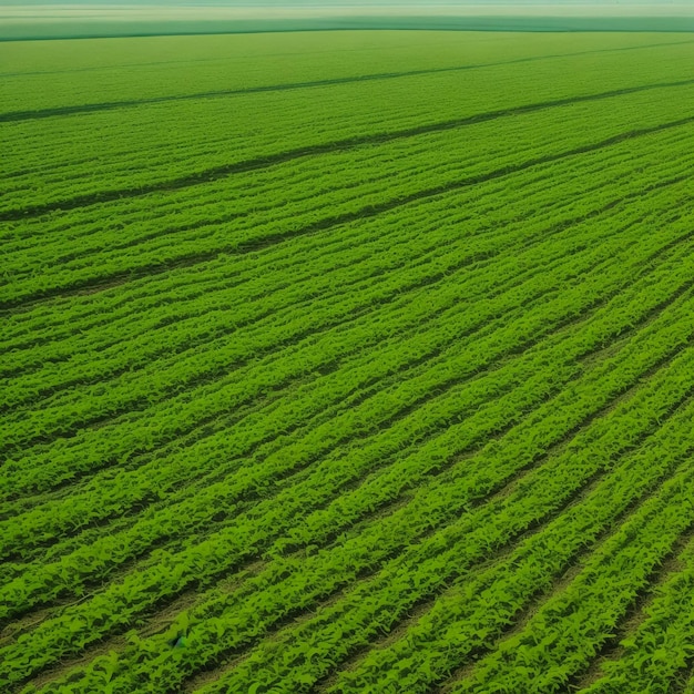 Foto paisagem de plantações de chá