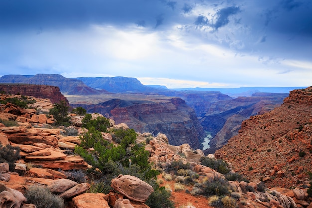 Paisagem de toroweap grand canyon