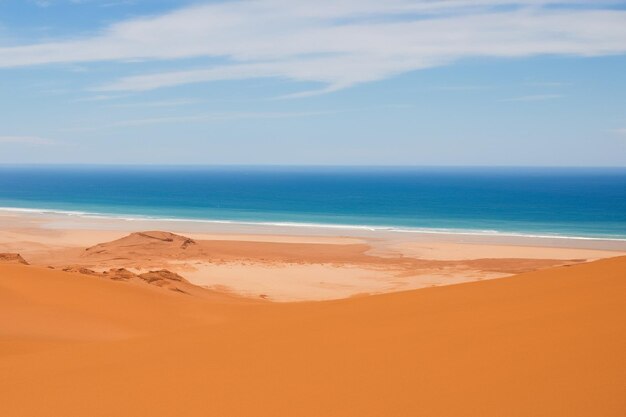 Foto paisagem desértica de fundo