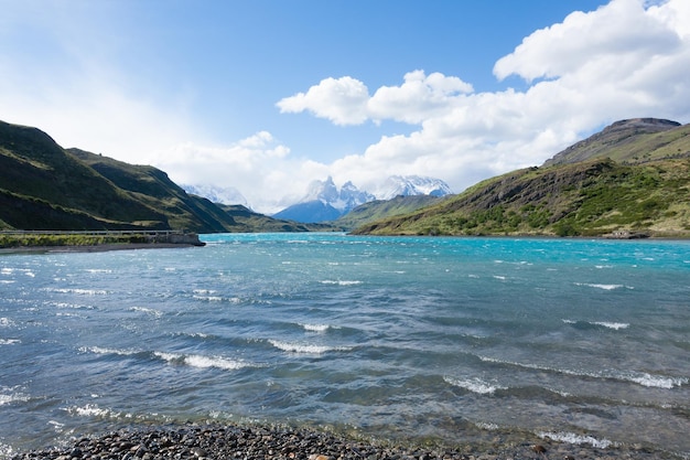 Paisagem do parque nacional de Torres del Paine Chile