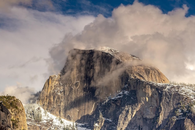 Foto paisagem do parque nacional de yosemite, nos estados unidos