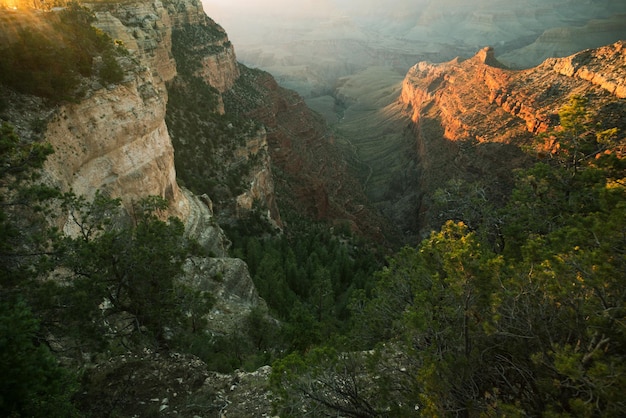 Paisagem do parque nacional do grand canyon no arizona