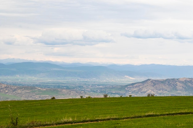 Paisagem e vista da montanha