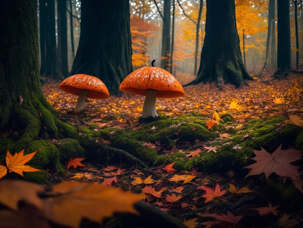 Paisagem impressionante de fundo Uma tela natural cativante para imagens pitorescas IA geradora